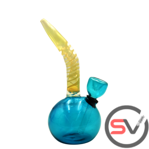 GLASS BULB OIL BURNER AQUA 6inch